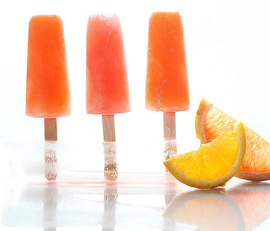 Campari Citrus Popsicles