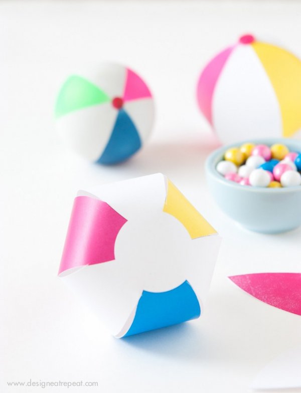 Beach Ball Candy Party Favors