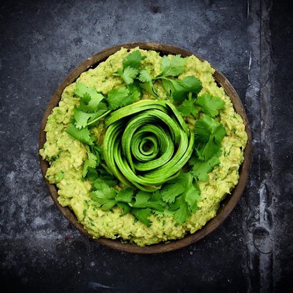 green, dish, food, plant, flower,