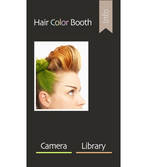 Hair Color Booth