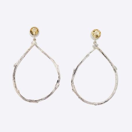 Twig Tear Drop Earrings...