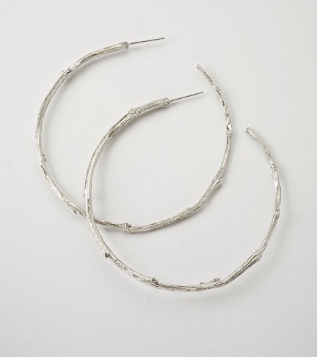 Twig Hoop Earrings...