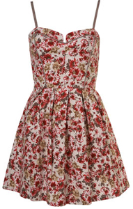 Floral Tie Back Dress