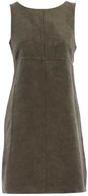 Khaki Seam Detail Dress