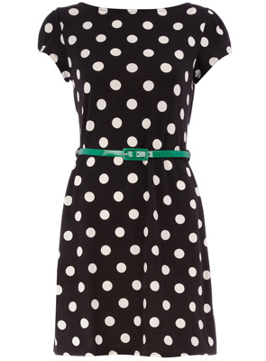 Dorothy Perkins Black Spot Dress