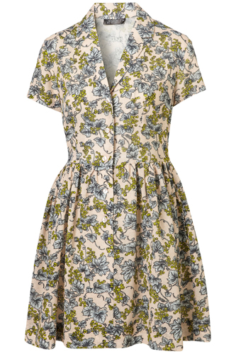 Topshop Wisteria Shirt Dress