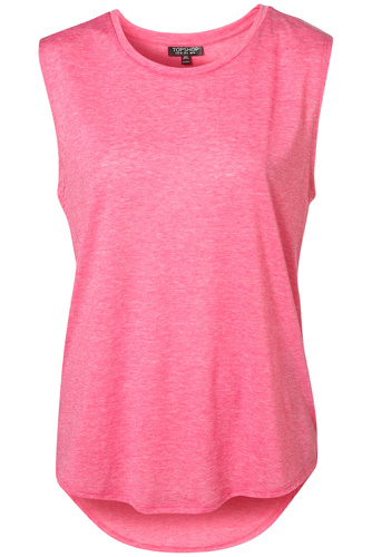 Topshop Curve Hem Tank