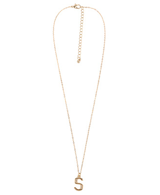 Forever 21 Initial Necklace