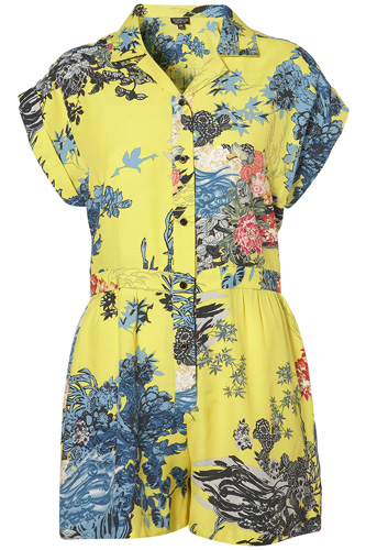 Topshop Tropicana Playsuit