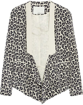 3.1 Phillip Lim Leopard Print Blazer