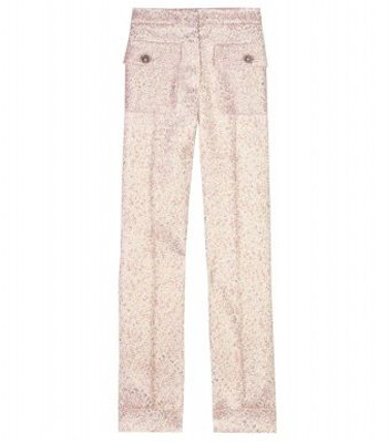 Embroidered Pink Pants