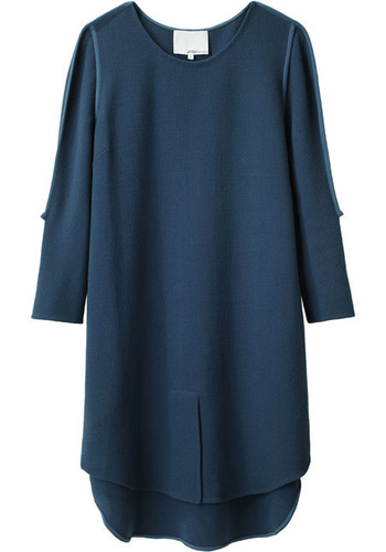 3.1 Phillip Lim Peacock Blue Dress