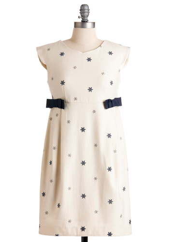 Modcloth Snow Bunny like You Dress