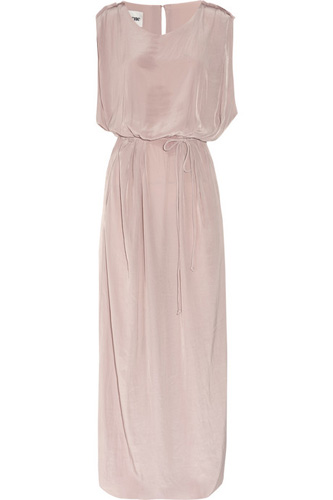 Acne Marnay Washed-Georgette Maxi Dress