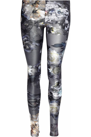 Annika Wilmont Floral Print Leggings