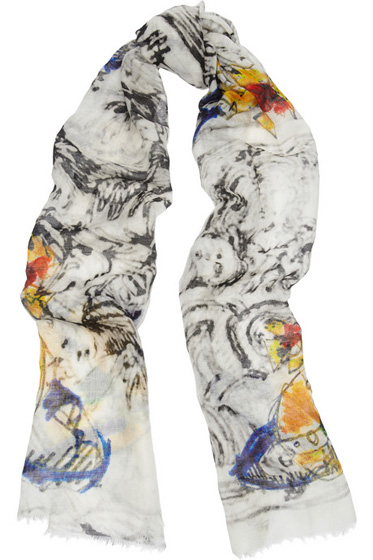 Vivienne Westwood Printed Scarf