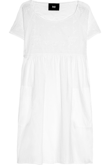 D&G Embroidered Cotton Dress