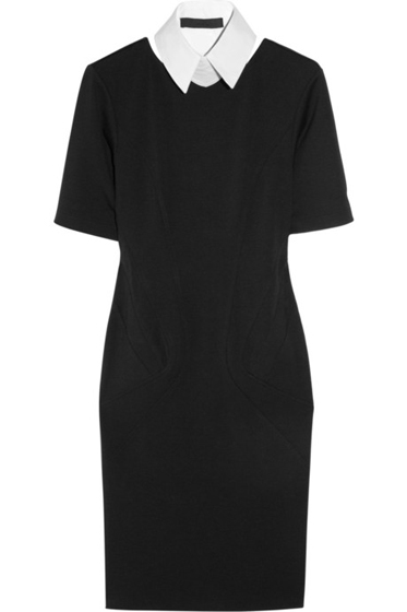 Karl Interlock Collared Dress
