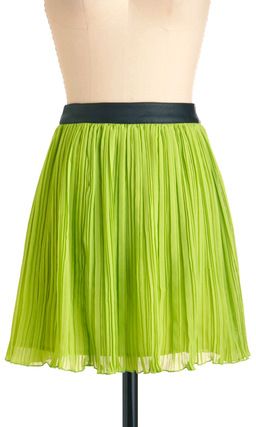 Modcloth a Fine Lime Skirt