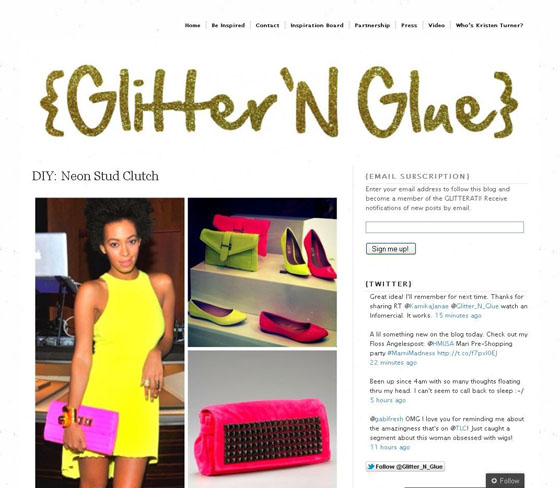 Neon Clutch