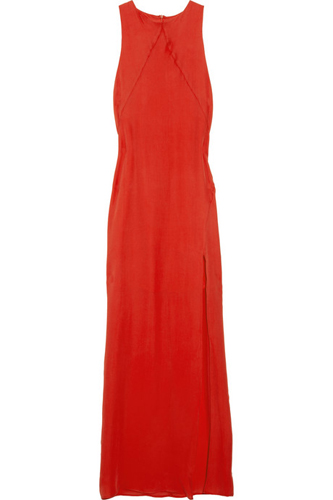 Kelly Bergin Silk Georgette Maxi Dress