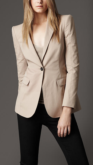 Burberry Seam Detail Blazer