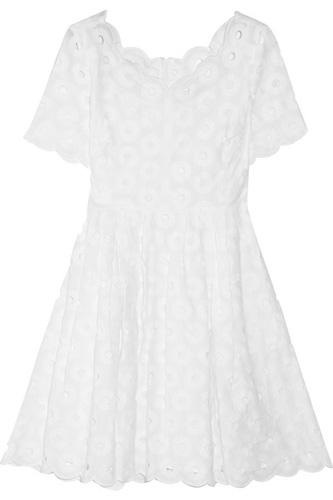 J.Crew Eyelet Embellished Dress