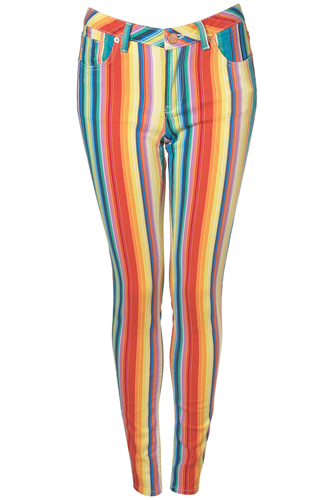 rainbow jeans topshop