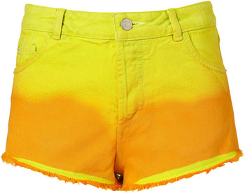 Topshop Moto Dip Dyed Hotpants