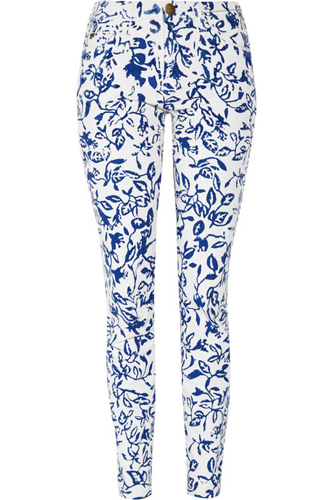 Diane Von Furstenberg Mid-Rise Skinny Jeans