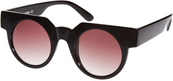 Flat Top round Sunglasses