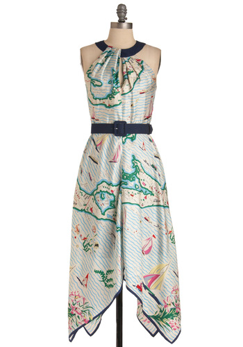 Eva Franco Cartography Dress