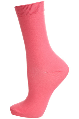 Neon Orange Ankle Socks