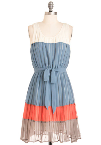 Modcloth Color Block Dress