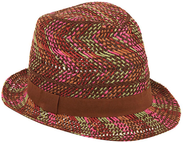 Multi Coloured Fedora