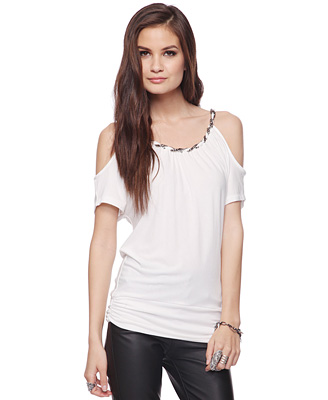 Chain Trim Cut out Top