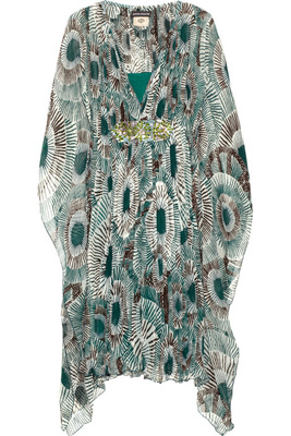 Antik Batik Silk Georgette Kaftan