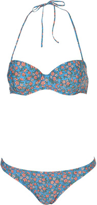 Topshop Floral Patterned Bikini