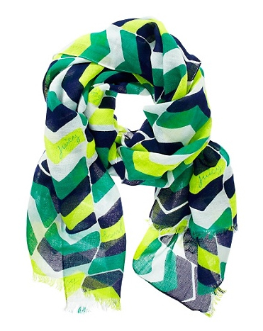 Chevron Striped Scarf