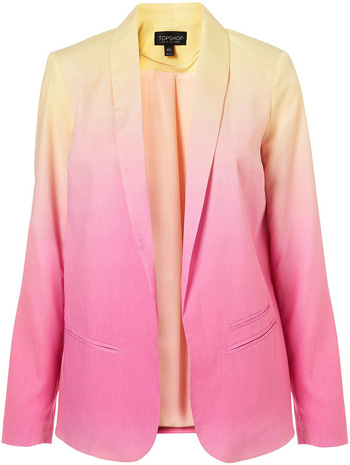 Co-Ord Ombre Fluid Blazer