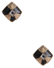 Retro Glam Clip on Earrings