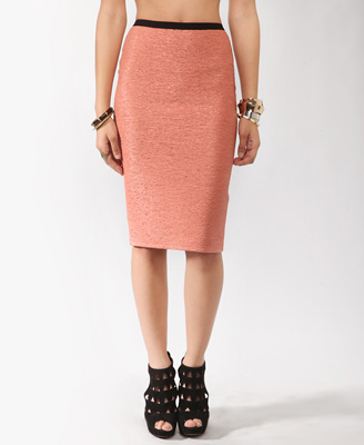 Matelassé Bodycon Skirt