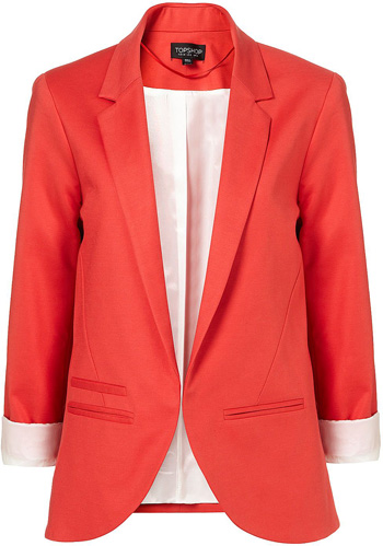 Watermelon Boyfriend Blazer