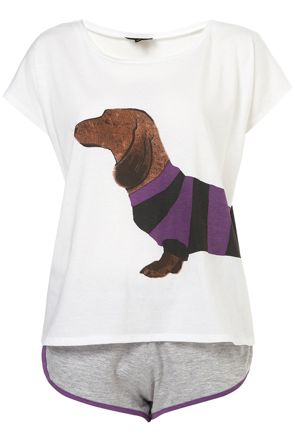 Sausage Dog Tee and Shorts
