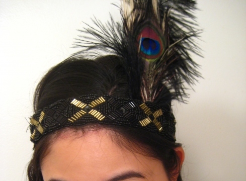 Peacock Headband