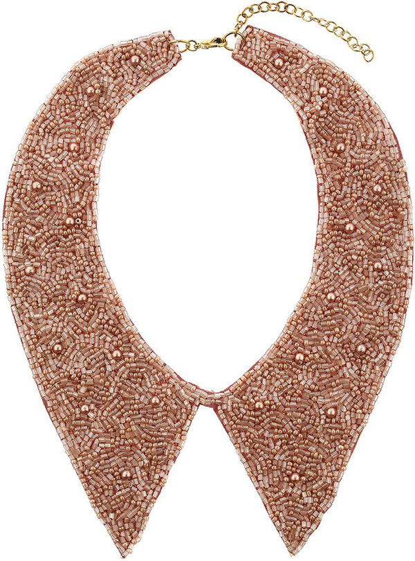 Beaded Peter Pan Collar