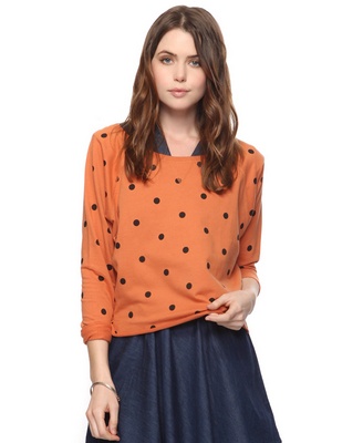 Polka Dot Pullover