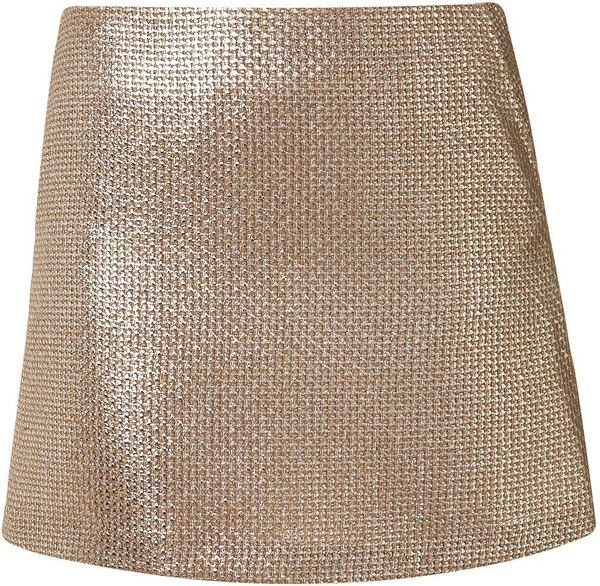 Silver Texture Pelmet Skirt