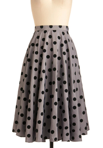 Bettie Page Polka Dot Skirt