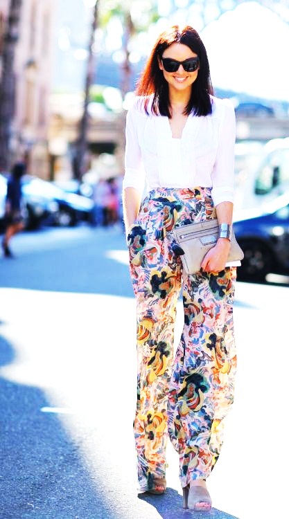 Printed Trousers